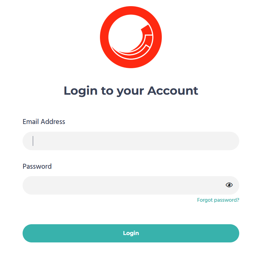 Sitecore login screen