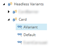 Sitecore content tree showing 