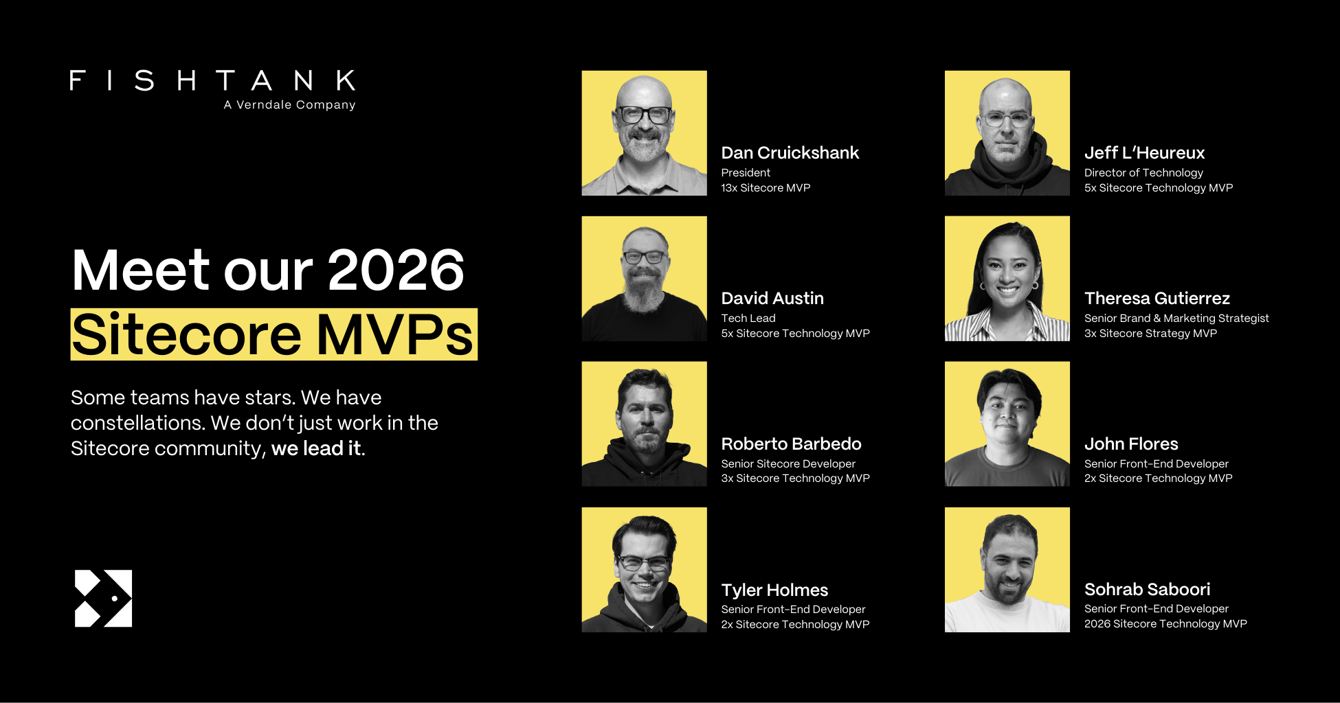 Sitecore MVPs 2026